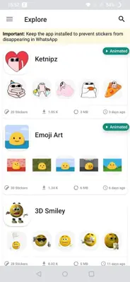 WASticker for WhatsApp android App screenshot 0